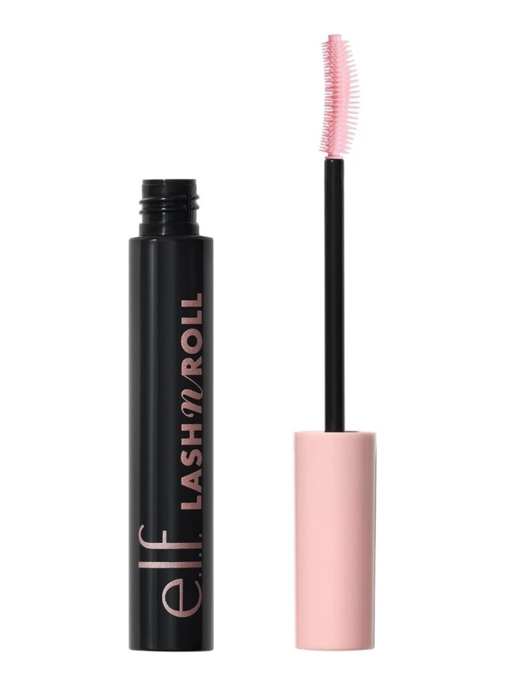 NEW Elf Lash N Roll Curling Lifiting Deep Brown Mascara Lengthens Volumizes